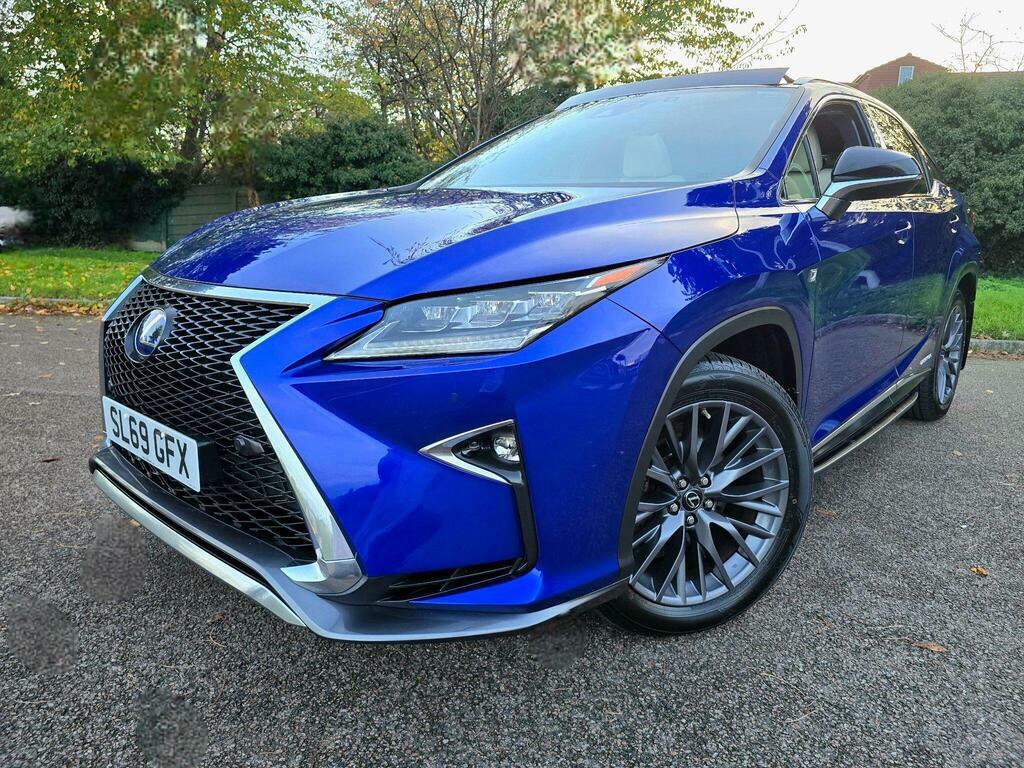 Lexus RX 3.5 450H V6 F Sport Suv SL69GFX Blue #4