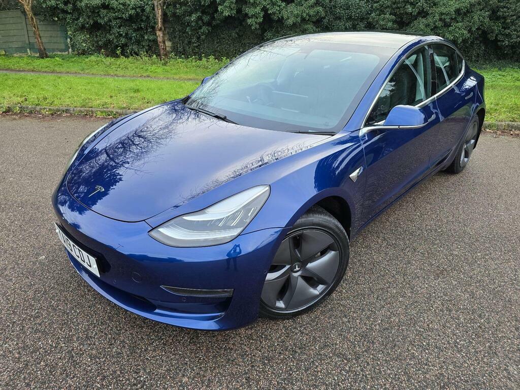 Tesla Model 3 Standard Range Plus Rwd YA19CDJ Blue #3