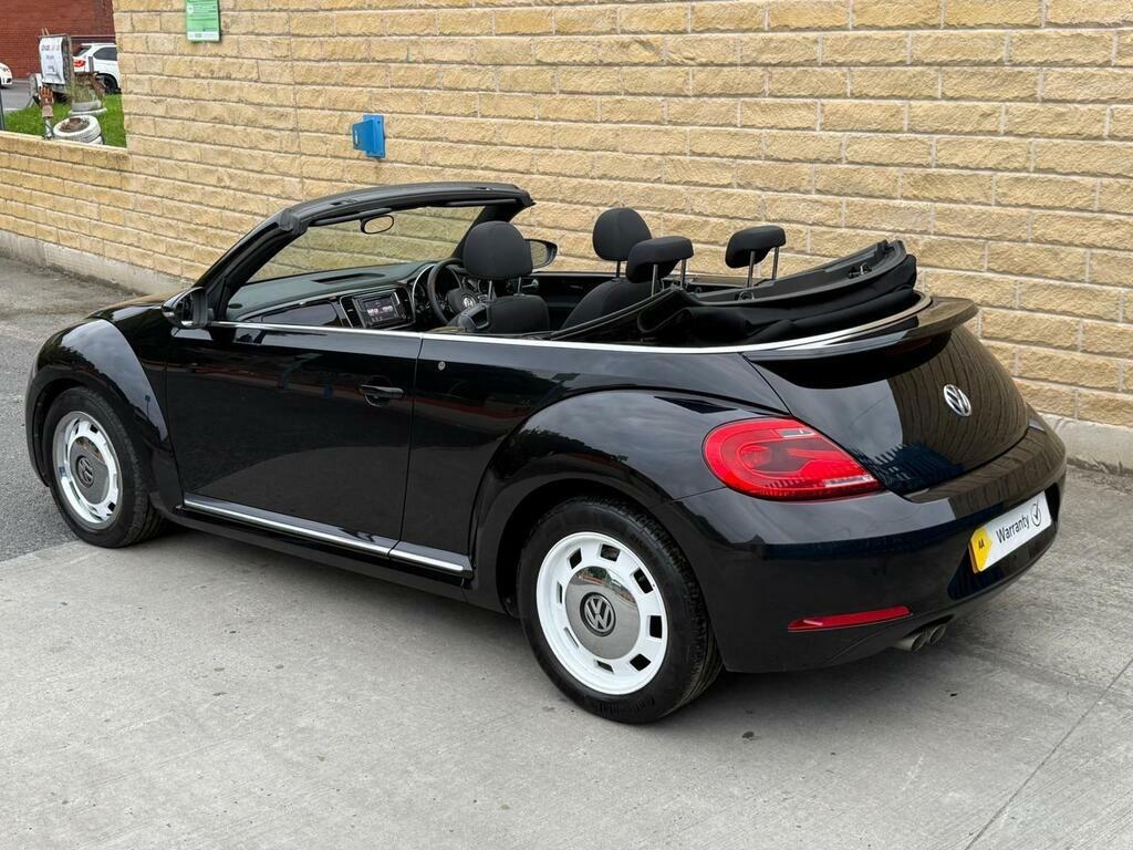 Volkswagen Beetle 2.0 Tdi Bluemotion Tech Design Cabriolet Euro 6 S Black #3
