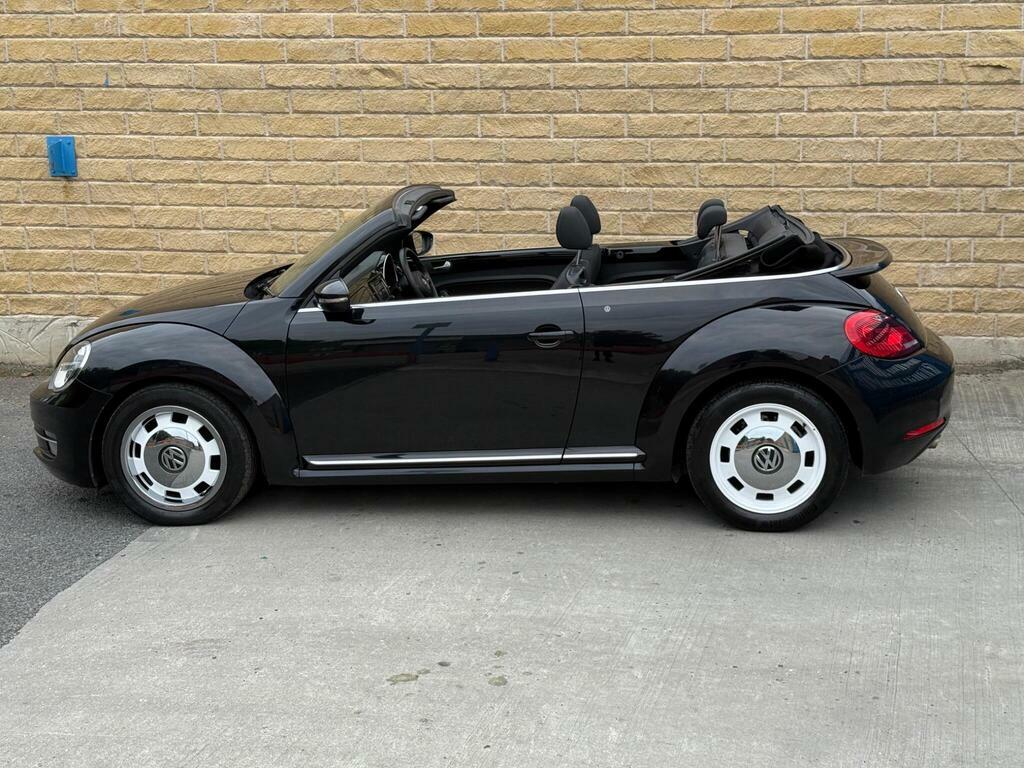 Volkswagen Beetle 2.0 Tdi Bluemotion Tech Design Cabriolet Euro 6 S Black #2