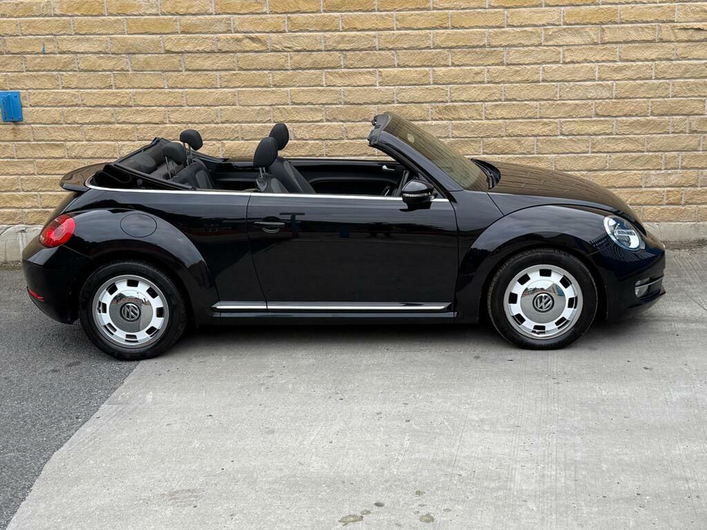 Volkswagen Beetle 2.0 Tdi Bluemotion Tech Design Cabriolet Euro 6 S Black #6