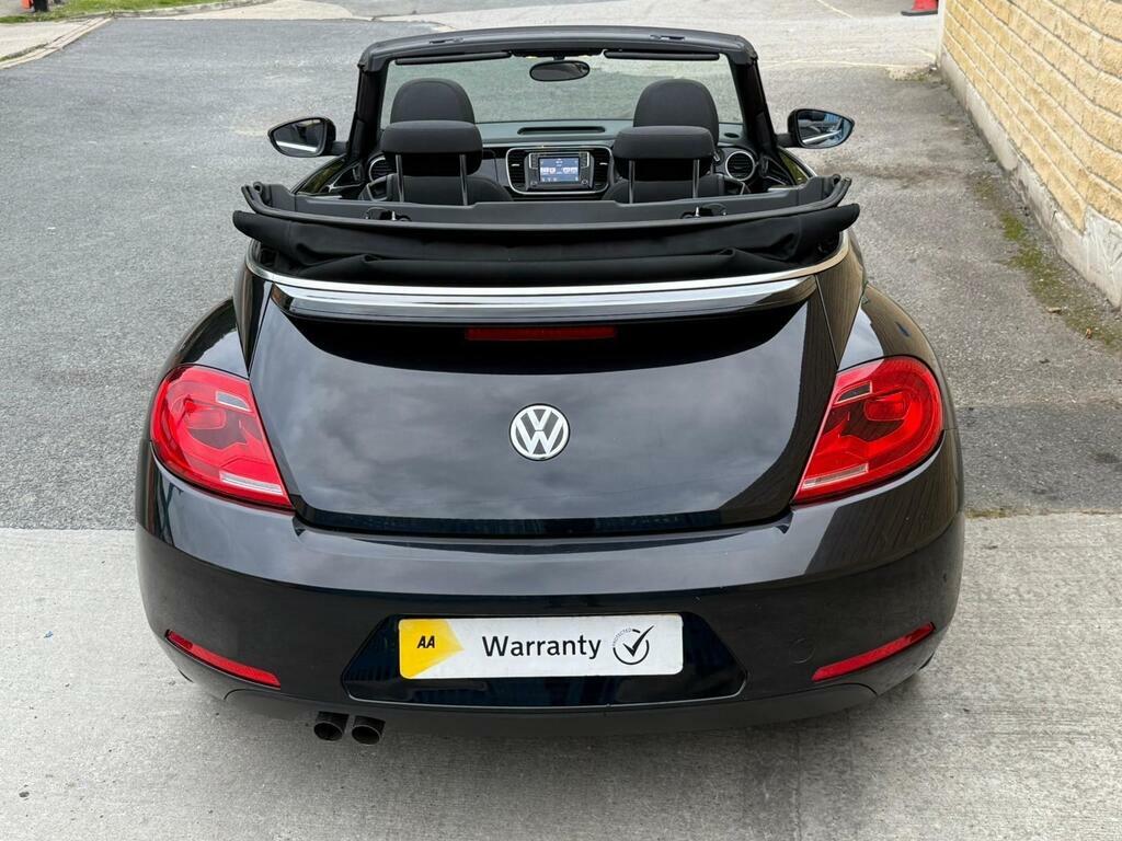 Volkswagen Beetle 2.0 Tdi Bluemotion Tech Design Cabriolet Euro 6 S Black #4