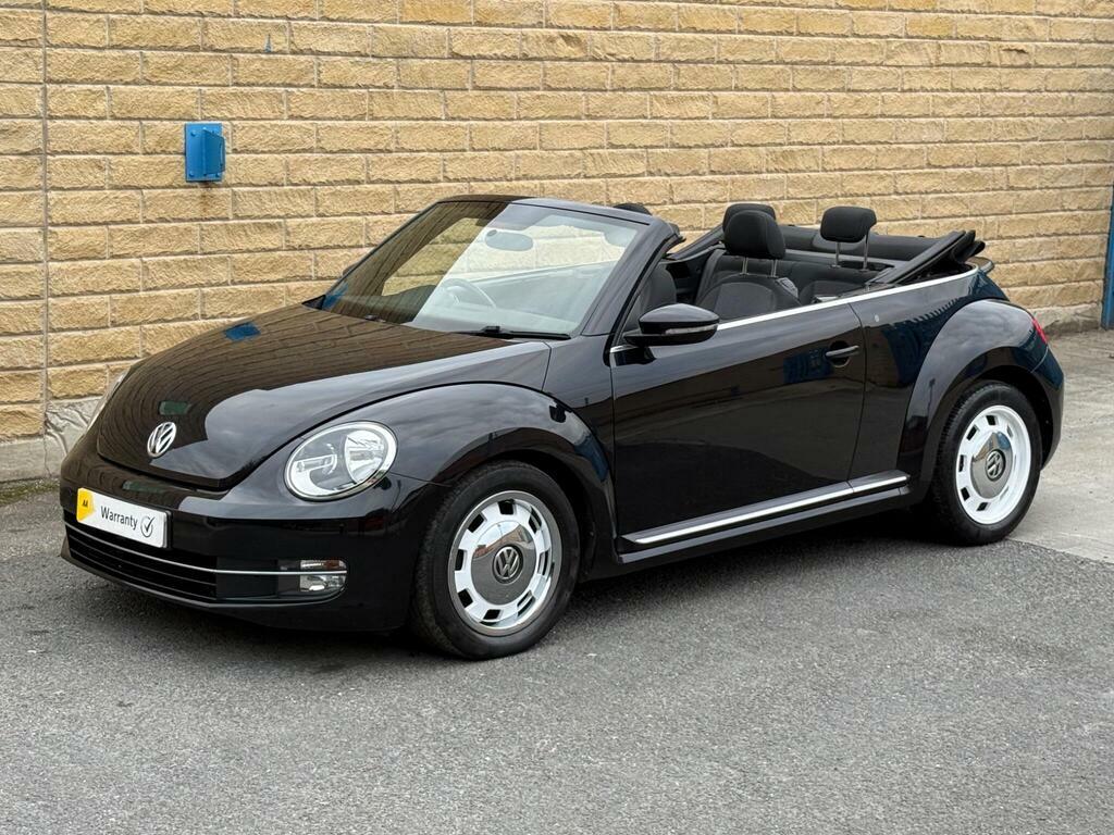Volkswagen Beetle 2.0 Tdi Bluemotion Tech Design Cabriolet Euro 6 S Black