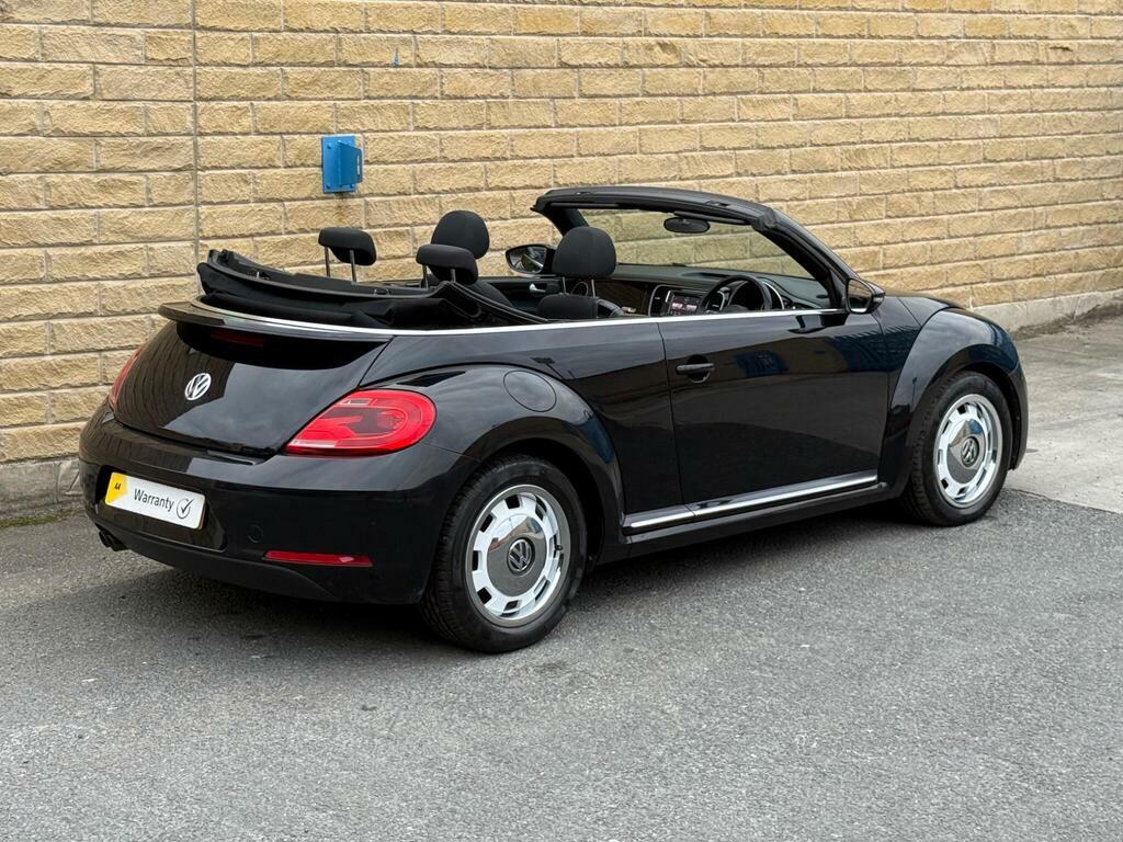 Volkswagen Beetle 2.0 Tdi Bluemotion Tech Design Cabriolet Euro 6 S Black #5