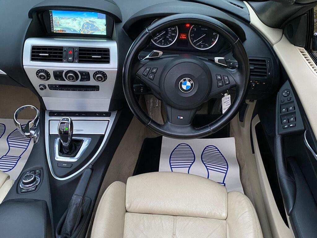 BMW 6 Series Convertible 3.0 635D Sport Steptronic Euro 4 Black #25