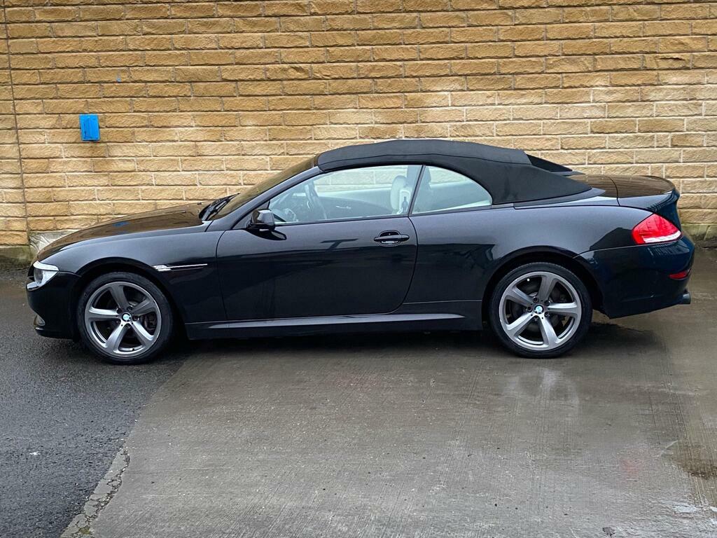 BMW 6 Series Convertible 3.0 635D Sport Steptronic Euro 4 Black #10