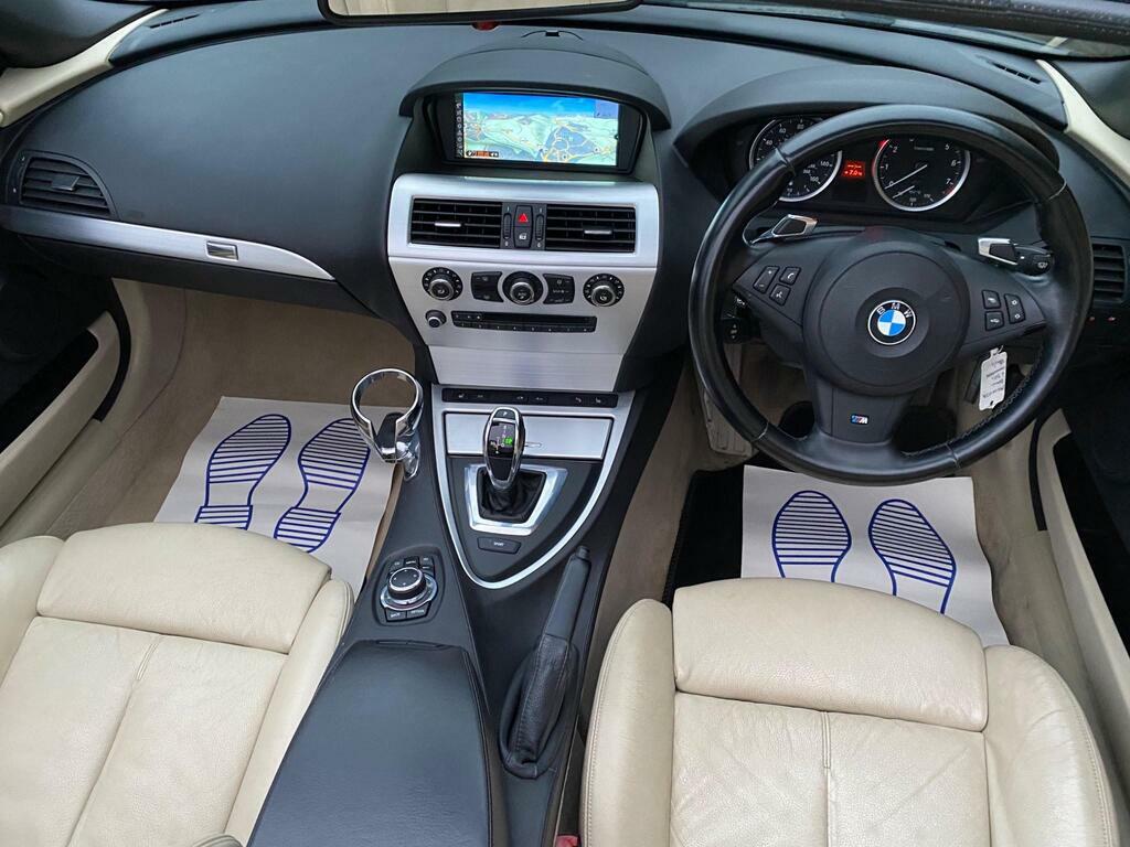 BMW 6 Series Convertible 3.0 635D Sport Steptronic Euro 4 Black #28