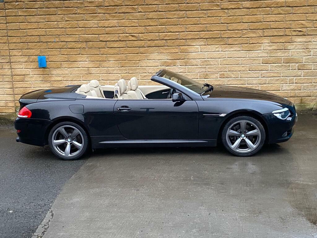 BMW 6 Series Convertible 3.0 635D Sport Steptronic Euro 4 Black #7