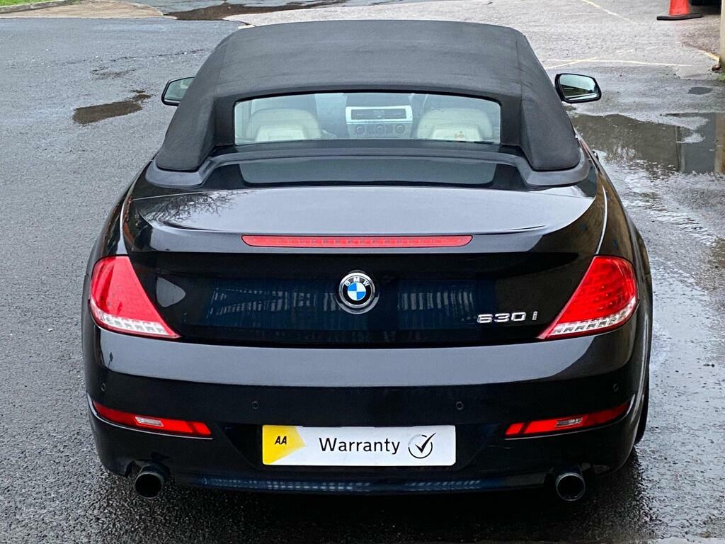 BMW 6 Series Convertible 3.0 635D Sport Steptronic Euro 4 Black #13