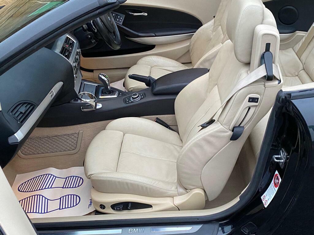 BMW 6 Series Convertible 3.0 635D Sport Steptronic Euro 4 Black #22