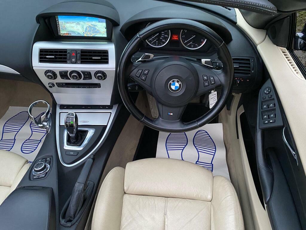 BMW 6 Series Convertible 3.0 635D Sport Steptronic Euro 4 Black #27