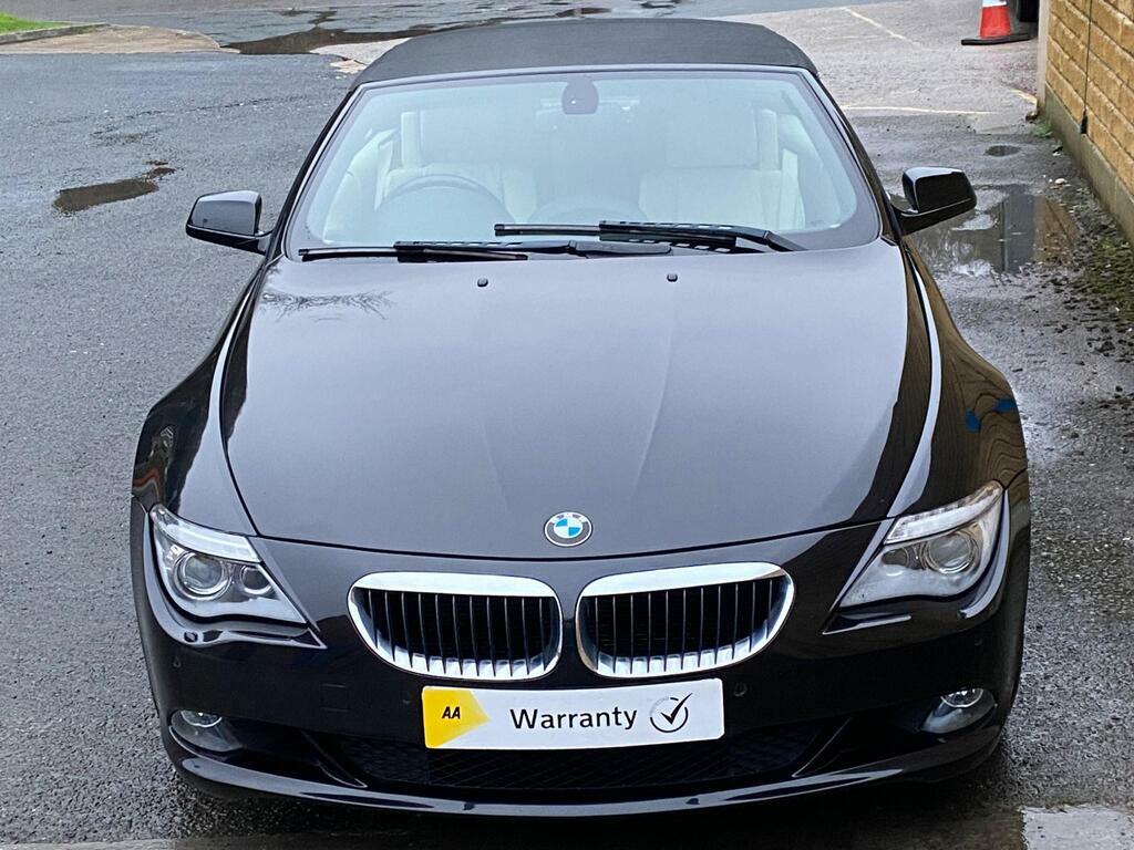BMW 6 Series Convertible 3.0 635D Sport Steptronic Euro 4 Black #12