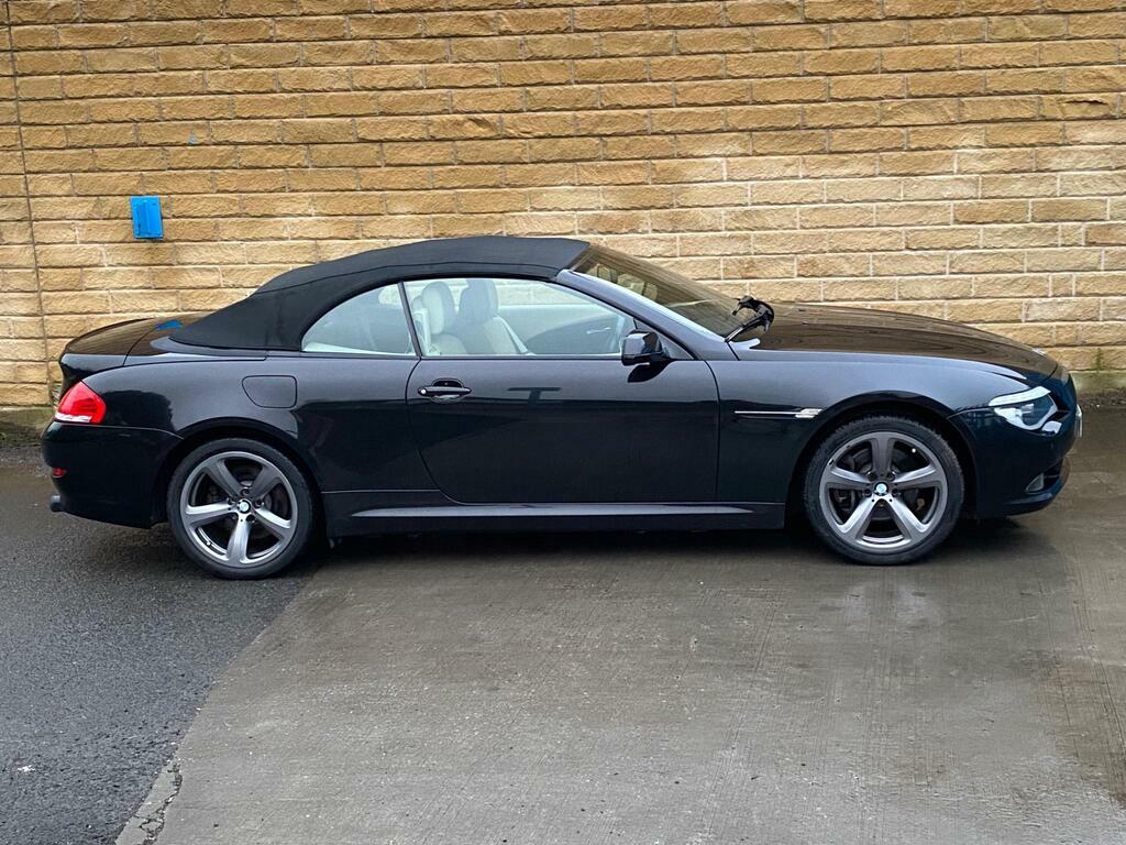 BMW 6 Series Convertible 3.0 635D Sport Steptronic Euro 4 Black #17