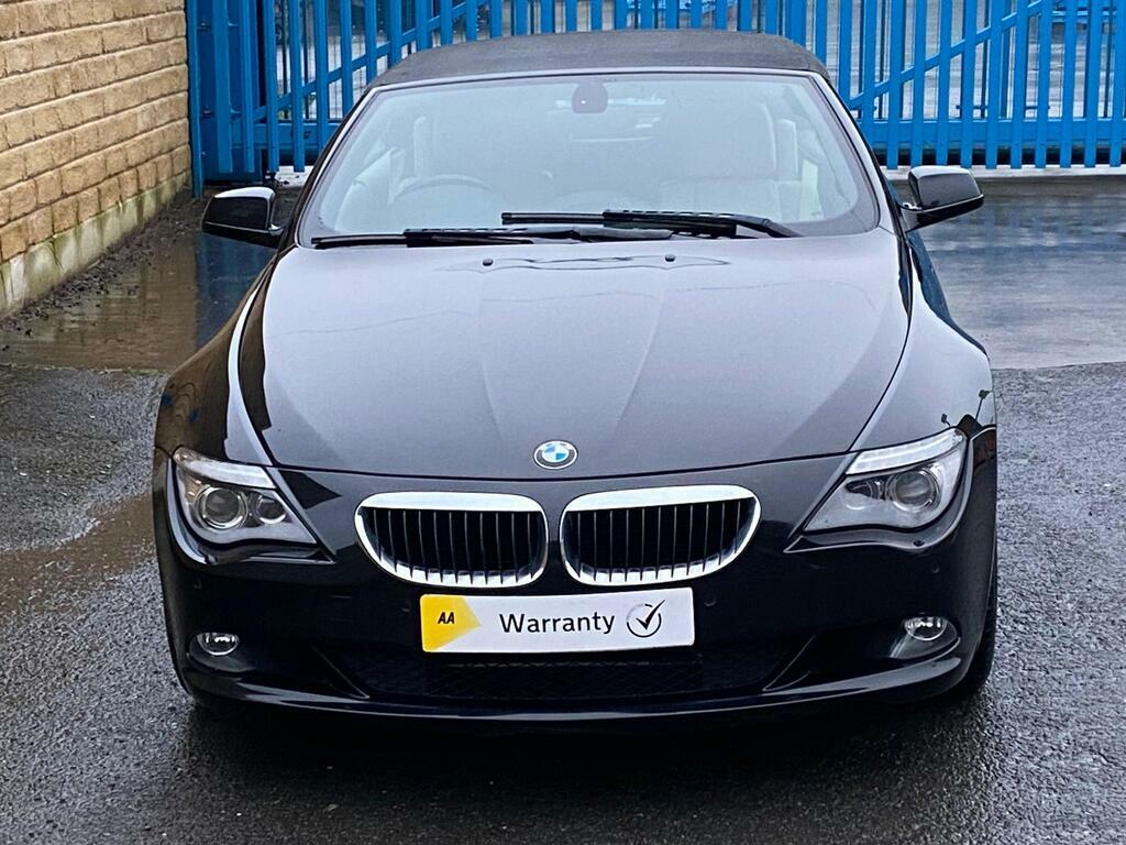 BMW 6 Series Convertible 3.0 635D Sport Steptronic Euro 4 Black #14