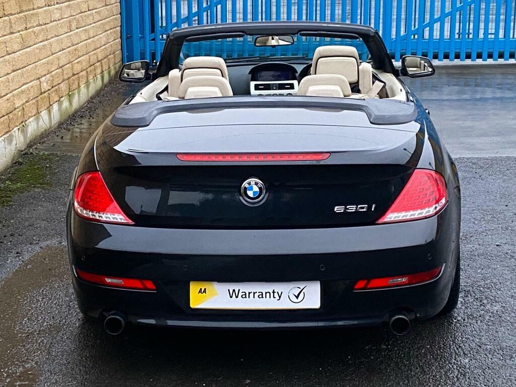 BMW 6 Series 3.0 630I Sport Steptronic Euro 4 Black #5