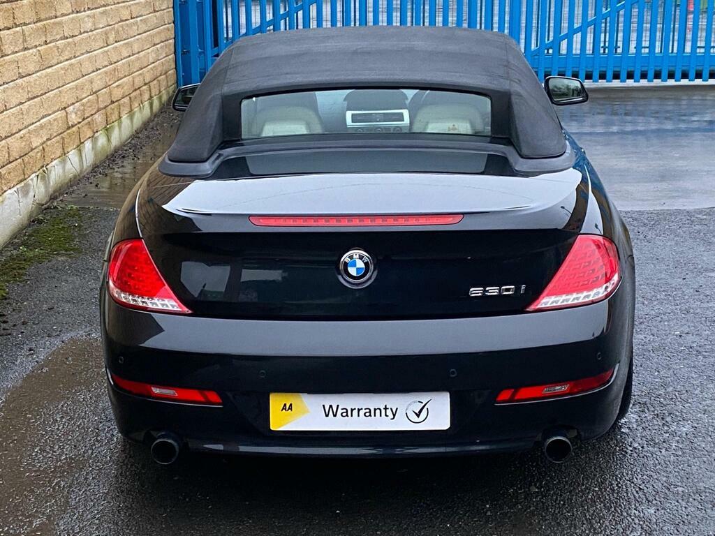BMW 6 Series Convertible 3.0 635D Sport Steptronic Euro 4 Black #15