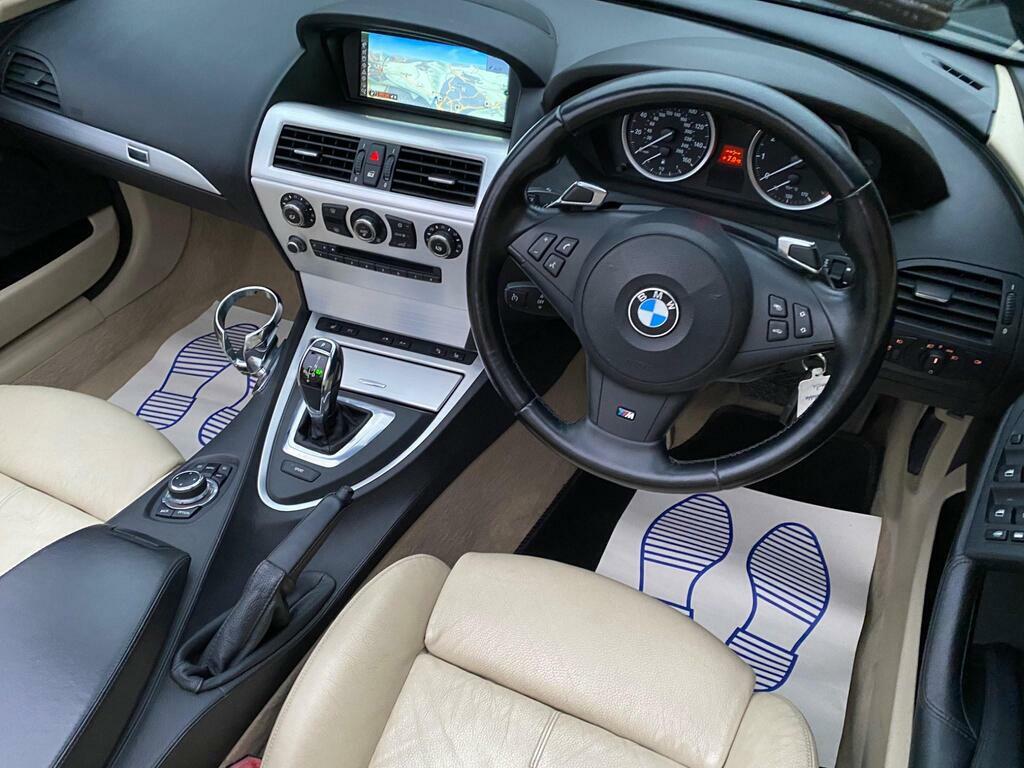 BMW 6 Series Convertible 3.0 635D Sport Steptronic Euro 4 Black #26