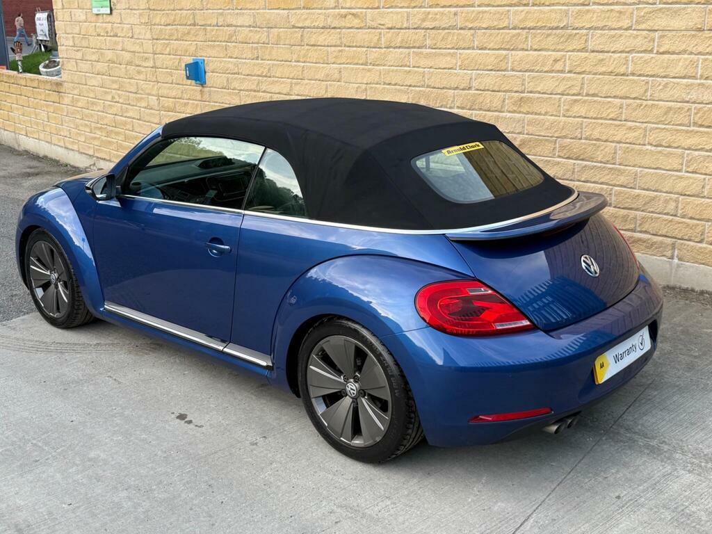 Volkswagen Beetle 2.0 Tdi Sport Cabriolet Euro 5 Blue #3