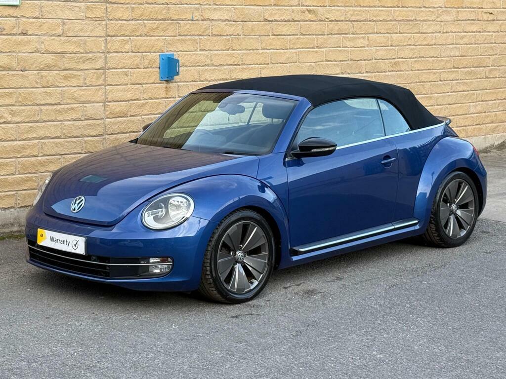 Volkswagen Beetle 2.0 Tdi Sport Cabriolet Euro 5 Blue