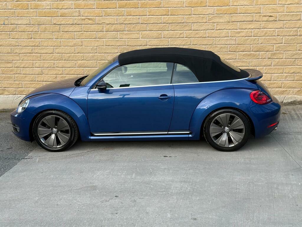 Volkswagen Beetle 2.0 Tdi Sport Cabriolet Euro 5 Blue #2