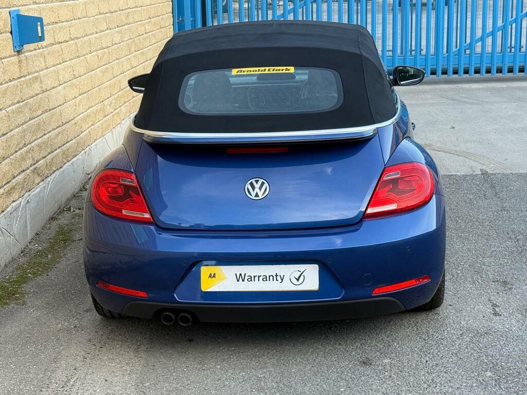 Volkswagen Beetle 2.0 Tdi Sport Cabriolet Euro 5 Blue #6