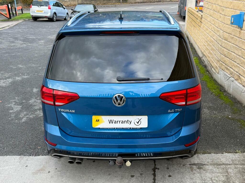 Volkswagen Touran 2.0 Tdi R-line Euro 6 S S Blue #4