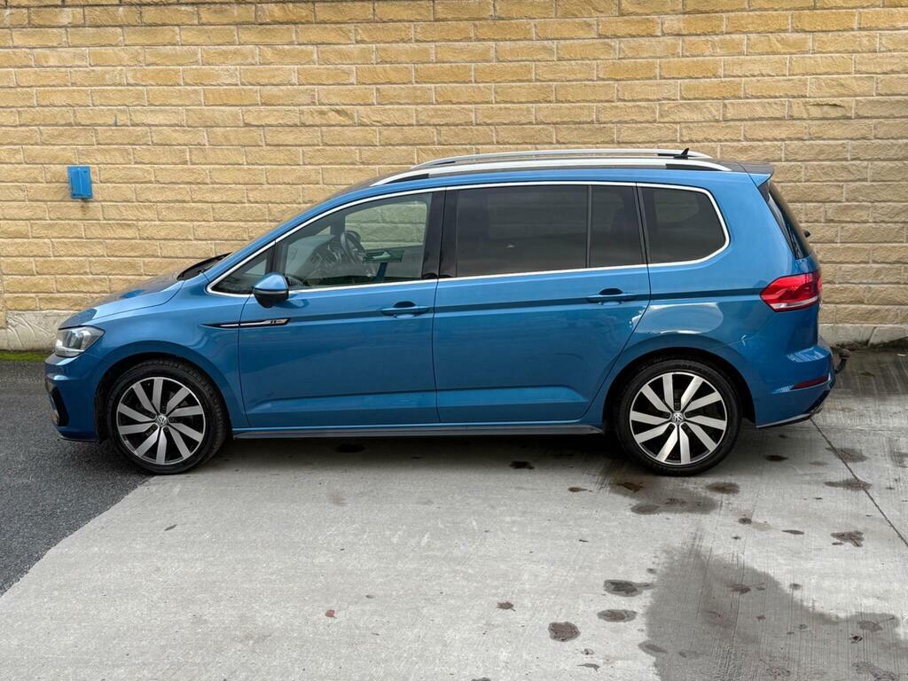 Volkswagen Touran 2.0 Tdi R-line Euro 6 S S Blue #2