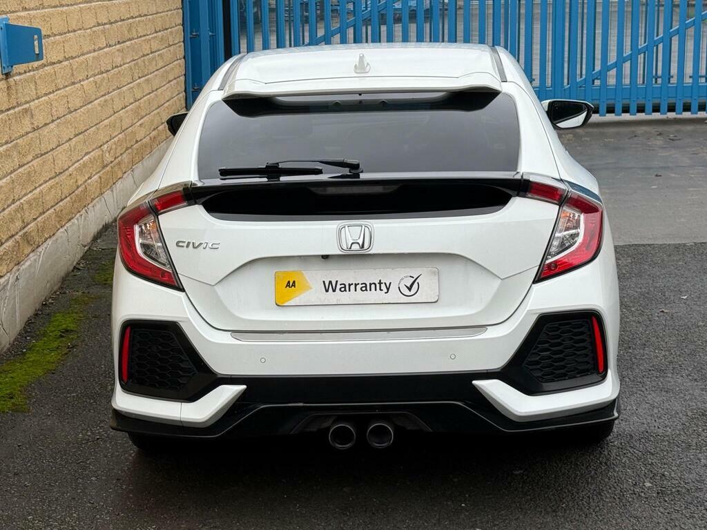 Honda Civic 1.5 Vtec Turbo Sport Euro 6 S S White #6