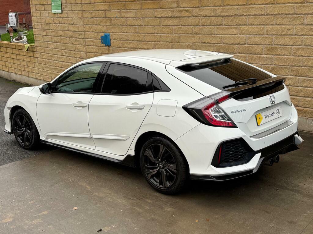 Honda Civic 1.5 Vtec Turbo Sport Euro 6 S S White #3