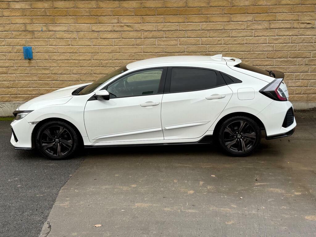 Honda Civic 1.5 Vtec Turbo Sport Euro 6 S S White #2