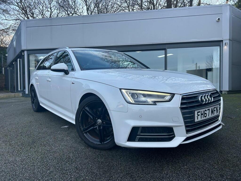 Audi A4 Avant Estate 1.4 Tfsi S Line Euro 6 Ss 201867 White