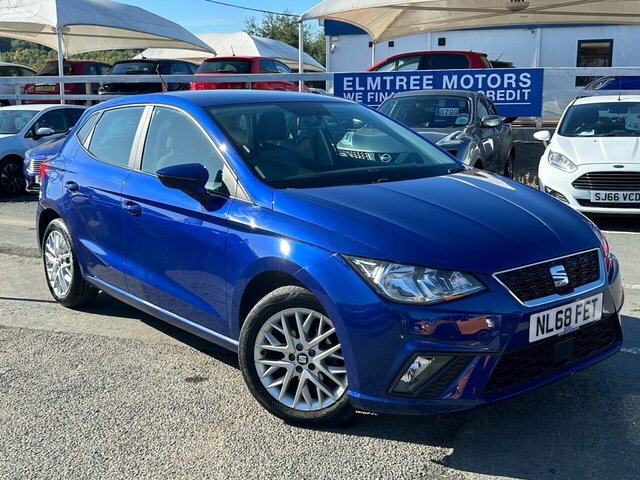 Seat Ibiza 1.0 Tsi Gpf Se Technology Hatchback NL68FET Blue #3