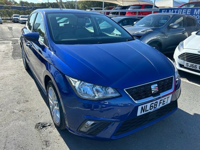 Seat Ibiza 1.0 Tsi Gpf Se Technology Hatchback NL68FET Blue #6