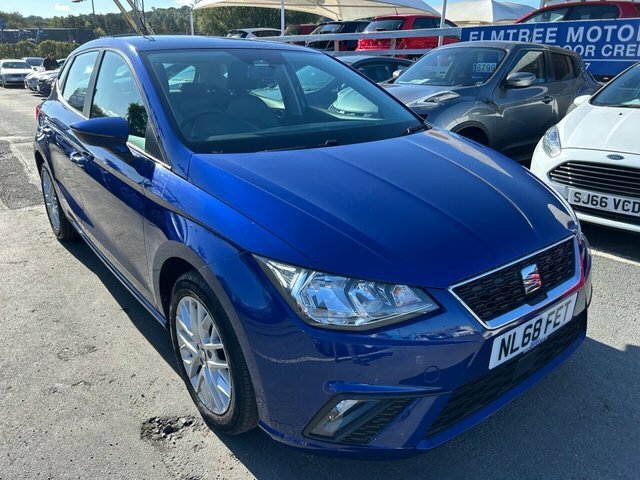 Seat Ibiza 1.0 Tsi Gpf Se Technology Hatchback NL68FET Blue #5