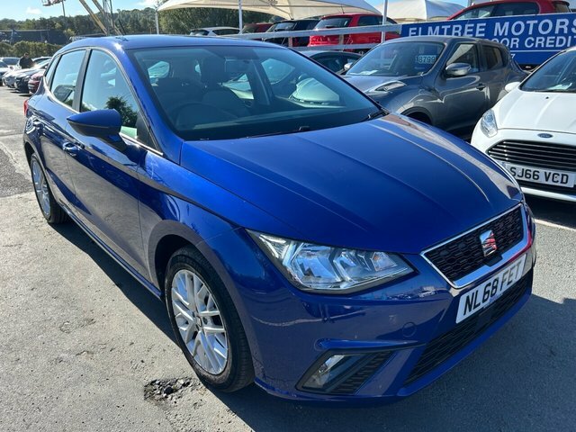 Seat Ibiza 1.0 Tsi Gpf Se Technology Hatchback NL68FET Blue #4