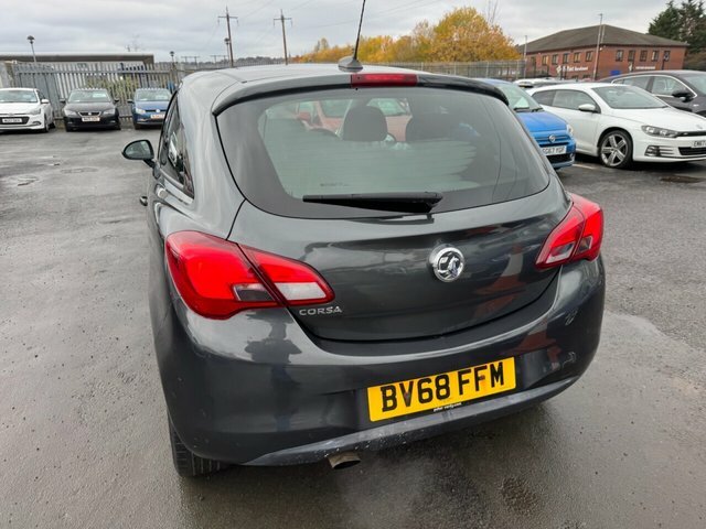 Vauxhall Corsa 1.4 Eco Tec Sport Edition Hatchback BV68FFM Grey #6