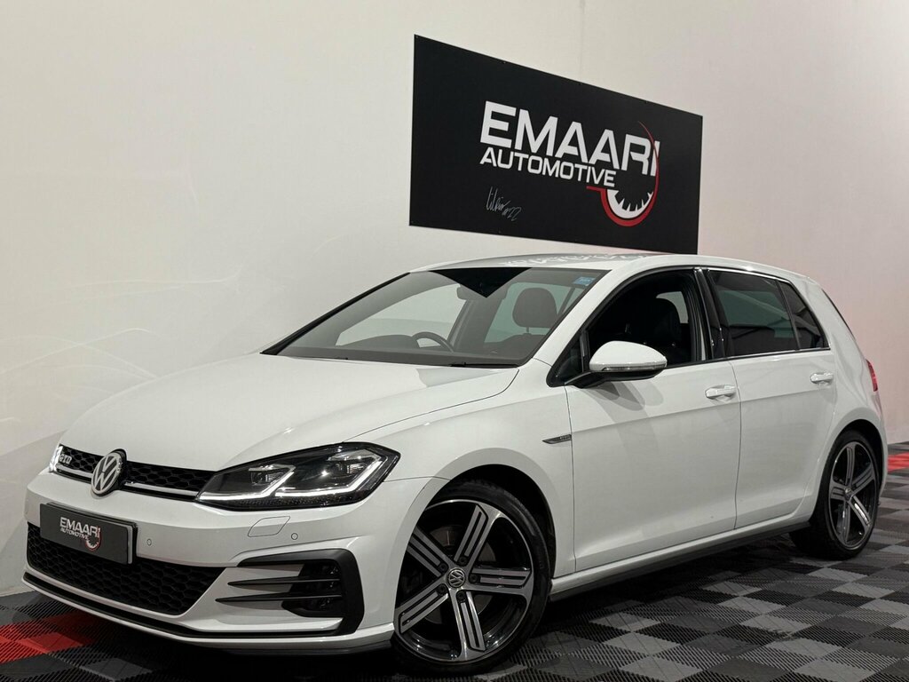 Volkswagen Golf 2.0 Tdi Gtd Blueline Dsg Euro 6 Ss White