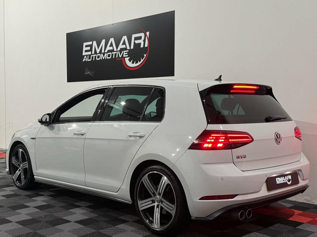 Volkswagen Golf 2.0 Tdi Gtd Blueline Dsg Euro 6 Ss WG18LMY White #4