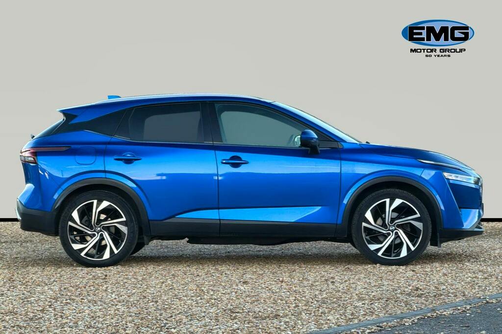 Nissan Qashqai 1.3 Dig T Mhev Tekna Plus Suv Hybrid Xt DP22SWY Blue #3