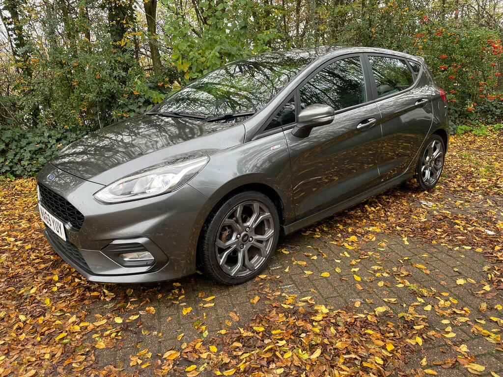 Ford Fiesta 1.0T Ecoboost St-line Euro 6 Ss MA69YUY Grey #4