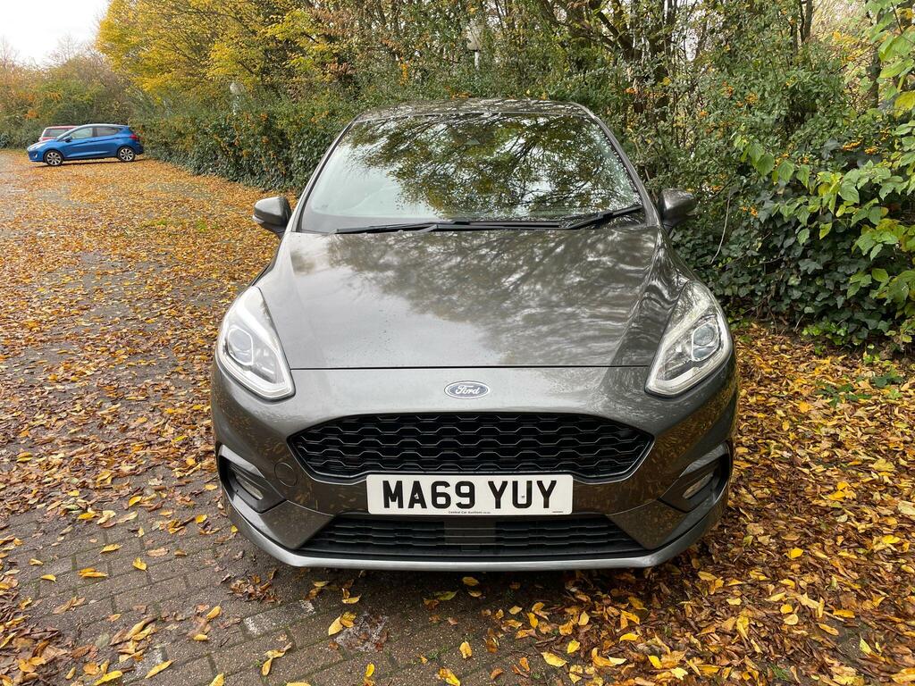 Ford Fiesta 1.0T Ecoboost St-line Euro 6 Ss MA69YUY Grey #3