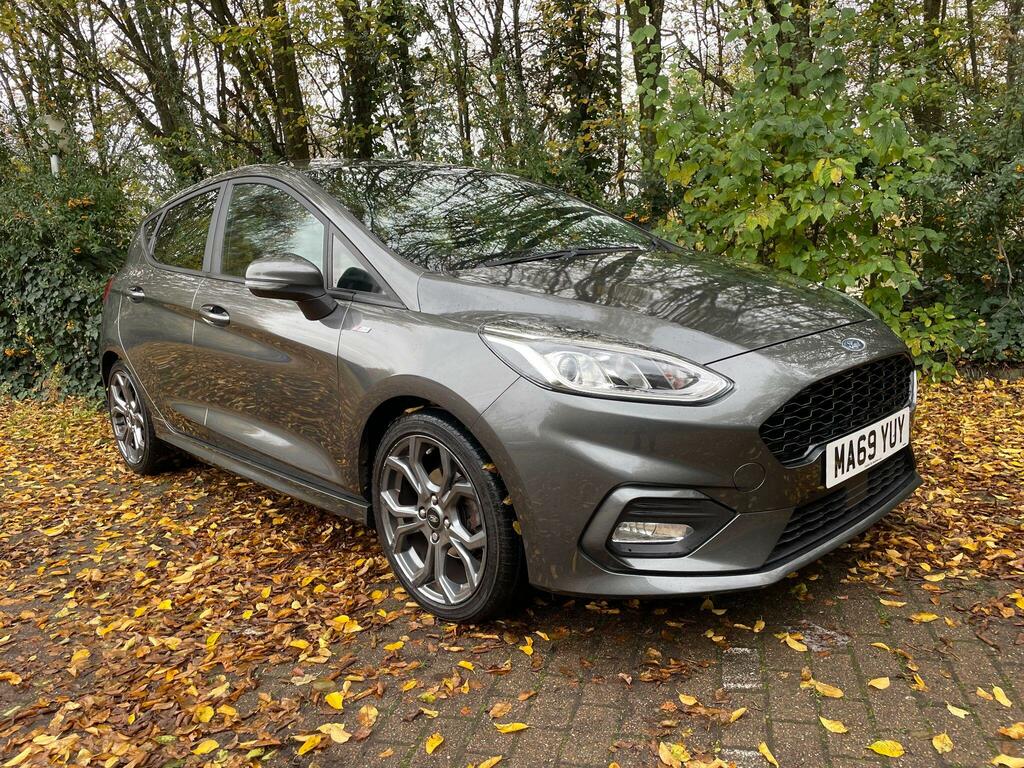 Ford Fiesta 1.0T Ecoboost St-line Euro 6 Ss Grey