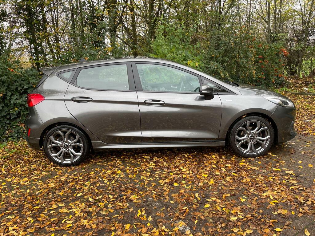 Ford Fiesta 1.0T Ecoboost St-line Euro 6 Ss MA69YUY Grey #2