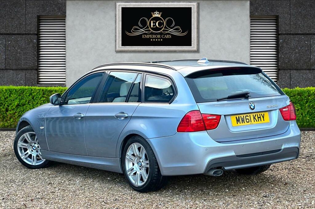 BMW 3 Series Estate 2.0 320D M Sport Touring 201261 MW61KHY Blue #3