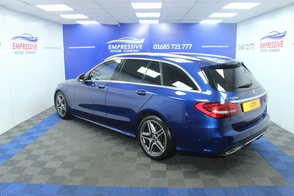 Mercedes-Benz C Class 2L Amg Line G35RAM Blue #2