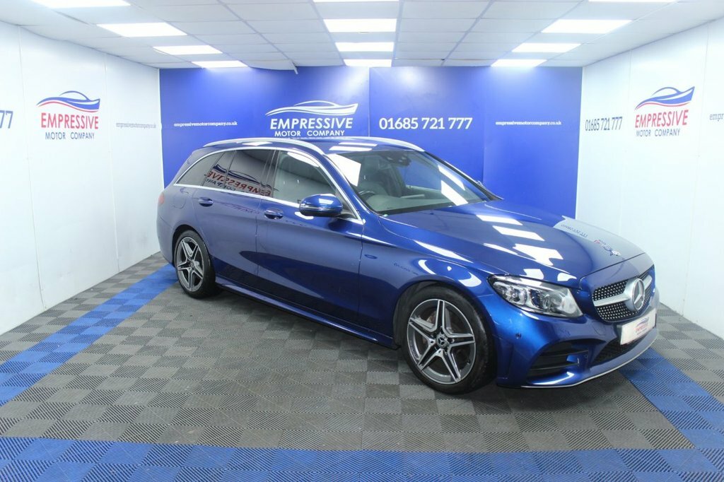 Mercedes-Benz C Class 2L Amg Line Blue