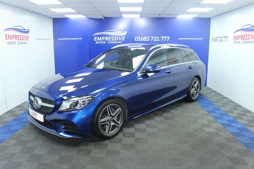 Mercedes-Benz C Class 2L Amg Line G35RAM Blue #3