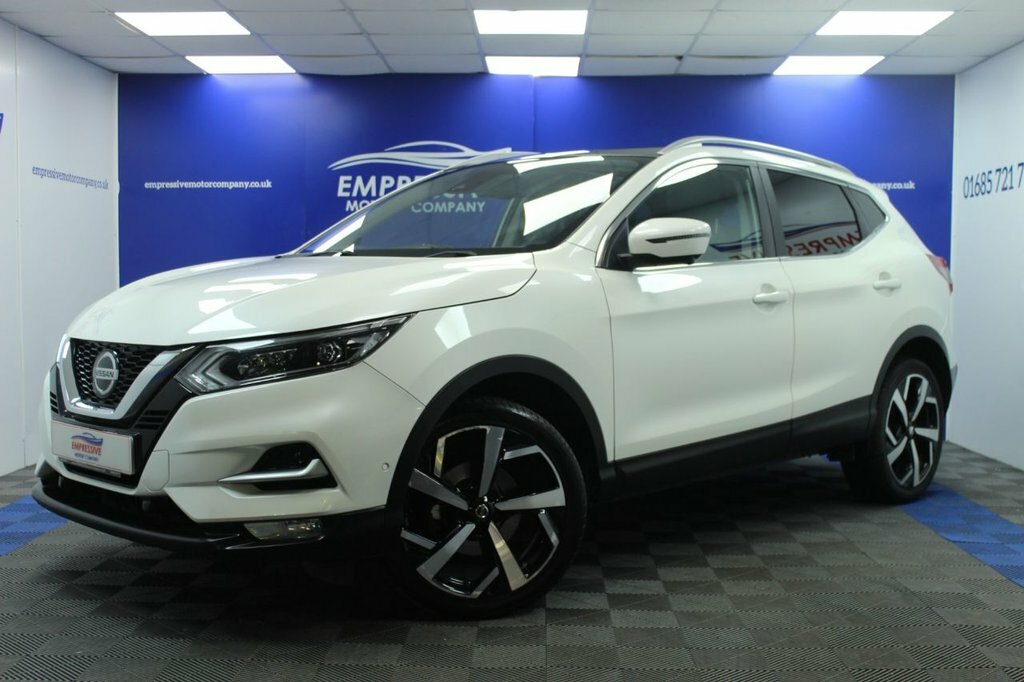 Nissan Qashqai 1.3L Tekna VK19OUP White #3