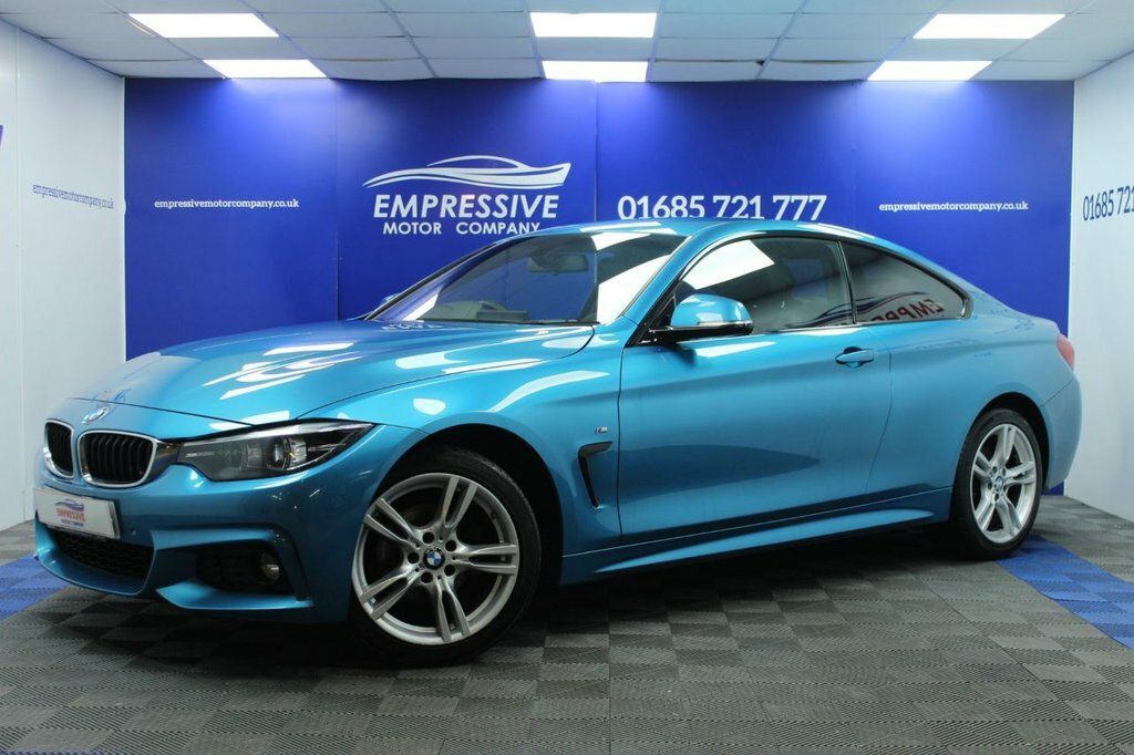 BMW 4 Series Gran Coupe 2L M Sport YE18XJY Blue #3