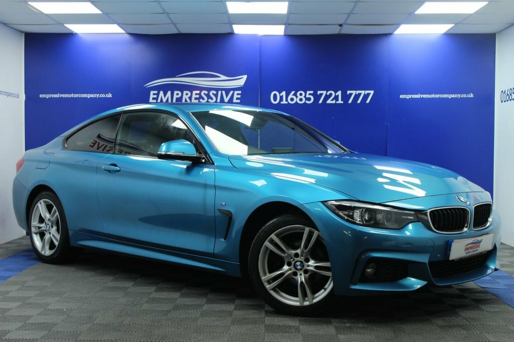 BMW 4 Series Gran Coupe 2L M Sport Blue